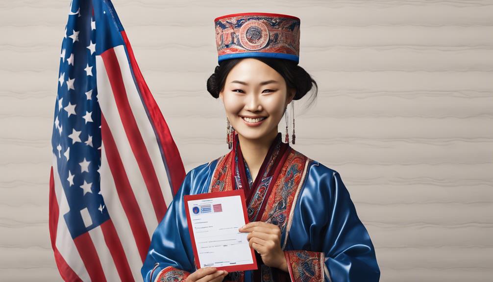 bringing mongolian girlfriend stateside