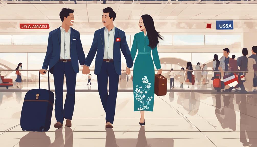 bringing vietnamese girlfriend to us