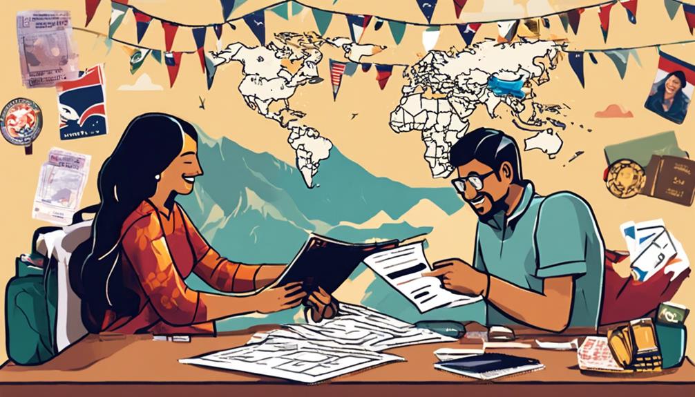 bringing nepalese girlfriend to us