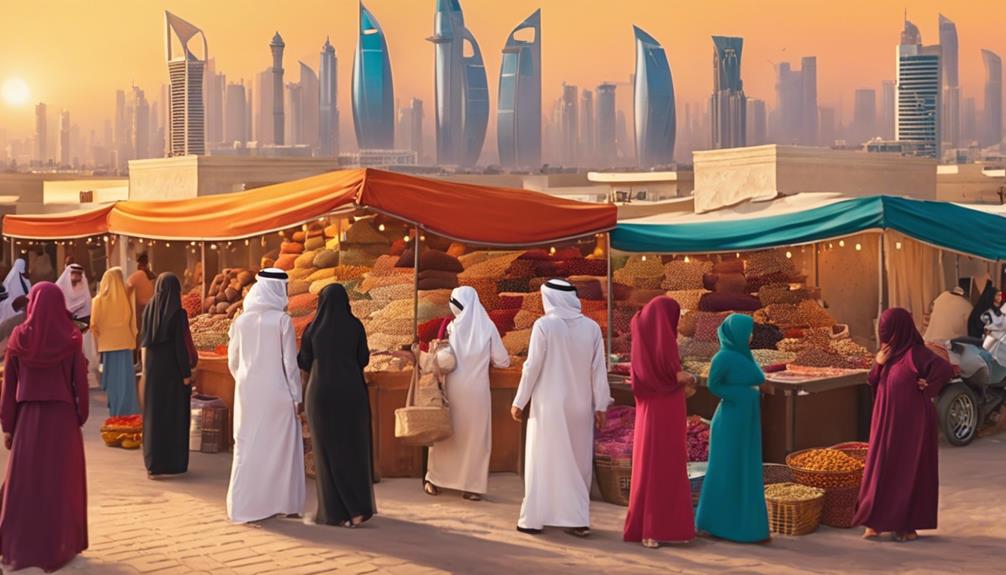 qatari women offline interactions